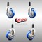 Service Caster 4 Inch 316SS Blue Poly Swivel 1 Inch Expanding Stem Caster Brake SCC, 2PK SCC-SS316EX20S414-PPUBBLUE-2-TLB-2-1 - alternate 3